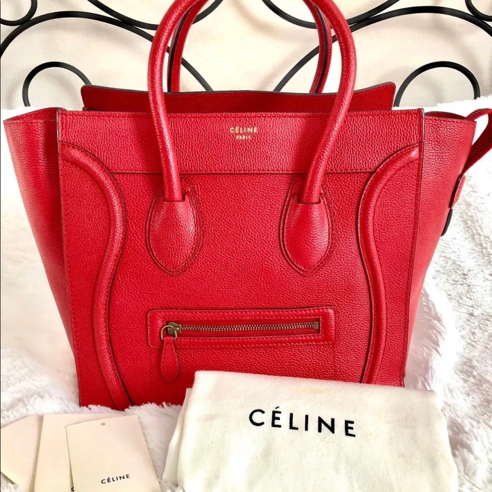 Celine Mini Luggage Tote